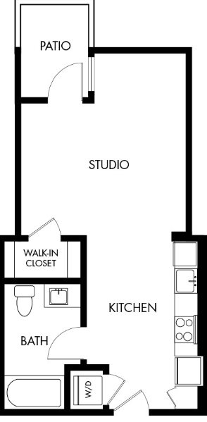 G12 Apartments_Los Angeles CA_Floor Plans_Studio_13 G12 Apartments_Los Angeles CA_Floor Plans_Studio_13